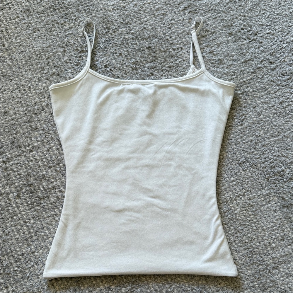 PRIME CAMI TANK TOP - WHITE - Picture 4 of 6